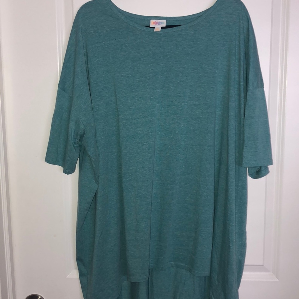 Light Blue High Low Tunic